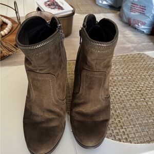 Brown booties